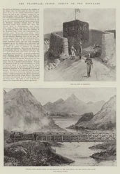 La crisis del Transvaal, escenas en la frontera